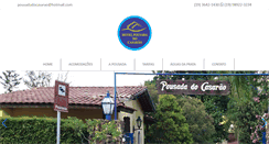 Desktop Screenshot of hotelpousadadocasarao.com.br